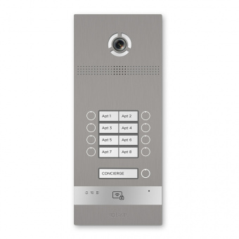 Вызывная панель BAS-IP BI-12FBI Silver