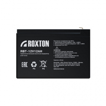 Аккумулятор Roxton RBT-12V12AH Аккумулятор Roxton RBT-12V12AH