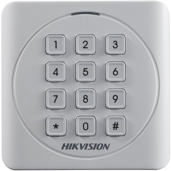 Считыватель EM-Marine карт Hikvision DS-K1801EK с клавиатурой Считыватель EM-Marine карт Hikvision DS-K1801EK с клавиатурой