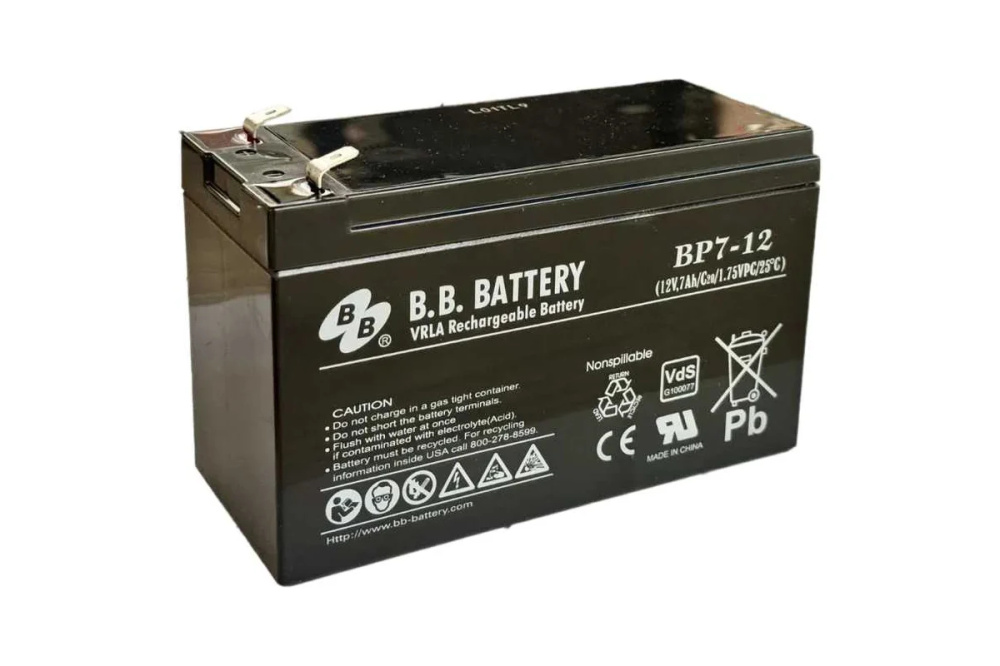 BP 7-12 B.B. Battery Аккумуляторная батарея