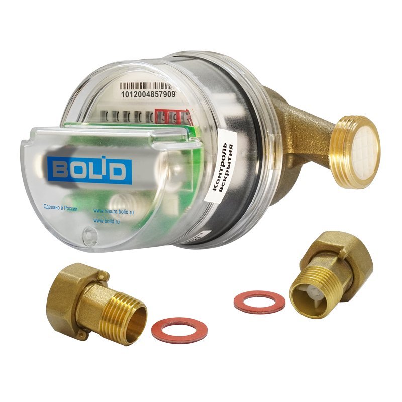 СВК15-3-8-1-Б3 Болид Универсальный счётчик воды с встроенным радиомодулем