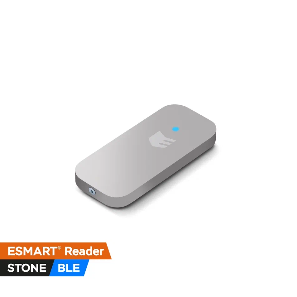 ER1501 Silver Gray  Mullion  Считыватель ESMART® Reader BLE серии STONE