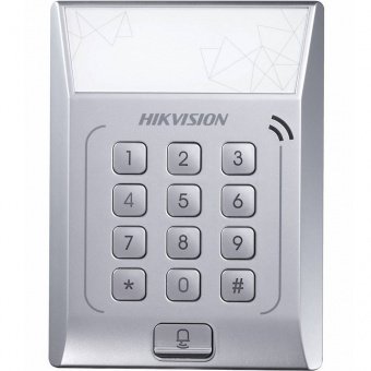 Терминал доступа Hikvision DS-K1T801M с встроенным считывателем Mifare карт Терминал доступа Hikvision DS-K1T801M с встроенным считывателем Mifare карт