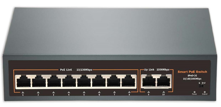 Коммутатор PoE ATEC-POE08L 