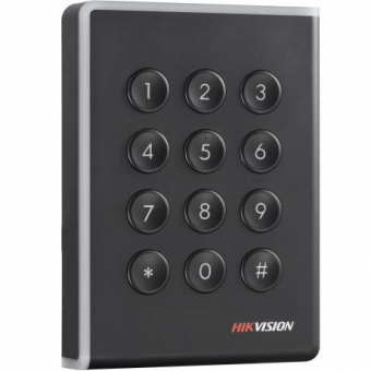 Считыватель Mifare карт Hikvision DS-K1108MK с механической клавиатурой Считыватель Mifare карт Hikvision DS-K1108MK с механической клавиатурой