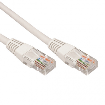 Патч-корд Rexant U/UTP RJ45-RJ45, CAT 5e, PVC серый, 7м 18-1008