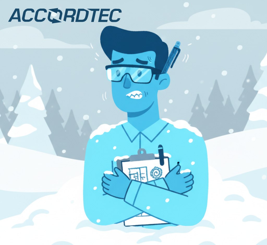 Зимний чек-лист: Как мороз убивает вашу СКУД?