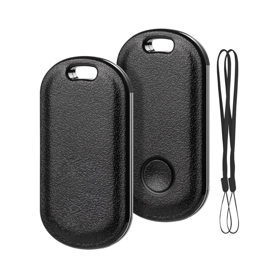 PW-Tag L1 B Брелок-идентификатор BLE, овальный, с кнопкой, цвет корпуса - черный.