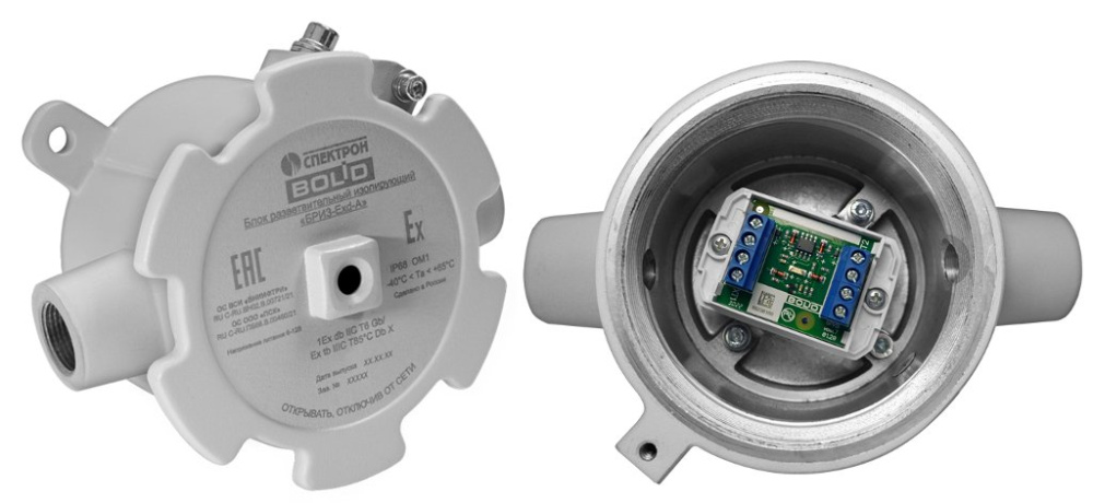 БРИЗ-Exd-A Болид Блок разветвительно-изолирующий взрывозащищенный