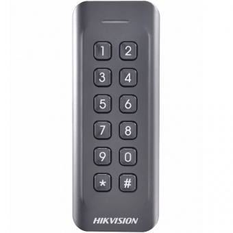 Считыватель EM-Marine карт Hikvision DS-K1802EK с механической клавиатурой Считыватель EM-Marine карт Hikvision DS-K1802EK с механической клавиатурой