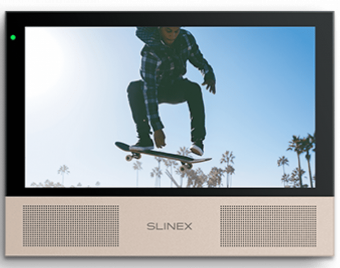 Абонентский монитор Slinex Sonik 7 Black+Pink Gold Абонентский монитор Slinex Sonik 7 Black+Pink Gold