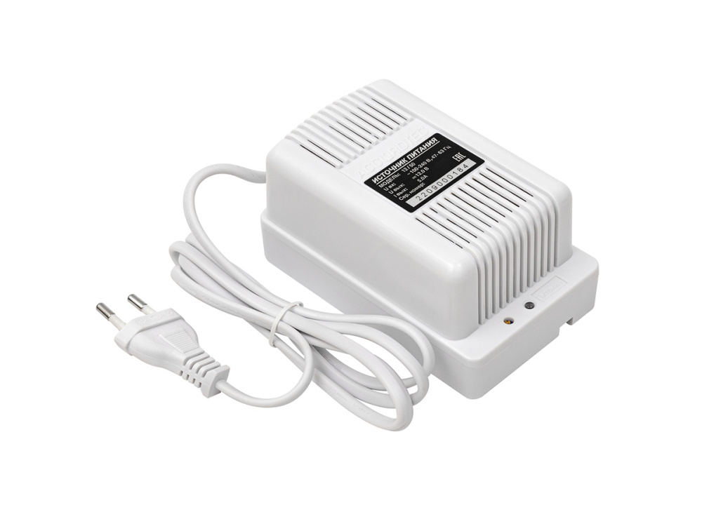 AT-12/50_White case Источник стабилизированного питания ACCORDTEC, 12 В, 5 A
