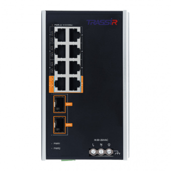 РоЕ-коммутатор TRASSIR TR-NS15102S-130-8POE