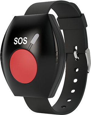 60953 Ритм Тревожный браслет радиоканальный «BRC-L» 868 МГц чёрный