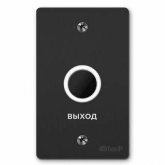 Кнопка выхода BAS-IP SH-45TR black Кнопка выхода BAS-IP SH-45TR black