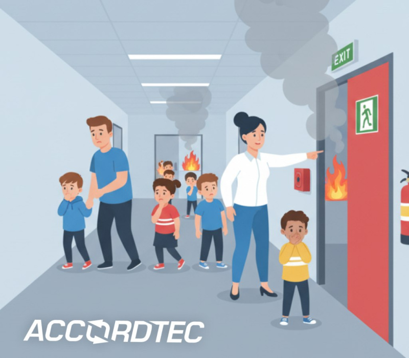 Разблокировка СКУД при пожаре — рвать питание или давать команду?