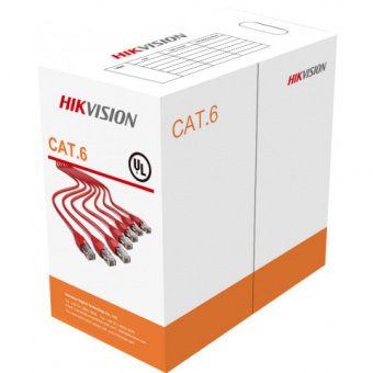 Кабель UTP CAT6e - Hikvision DS-1LN6-UU, 305 м