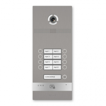 Вызывная панель BAS-IP BI-08FBI Silver