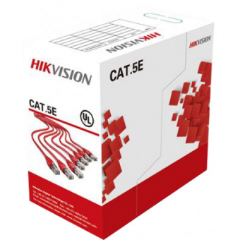 Кабель UTP CAT5e - Hikvision DS-1LN5E-S, 305 м