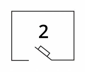 AT-EL101GF.1 (открывается внутрь, петли слева) Электромеханический замок ACCORDTEC, накладной, 5 ключей