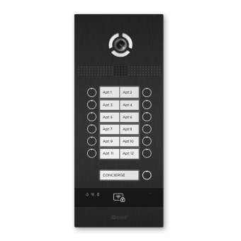 Вызывная панель BAS-IP BI-12FBI Black
