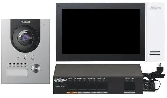 DHI-KTP01(S) Комплект DH-VTO2202F-P+DH-VTH2421FW-P