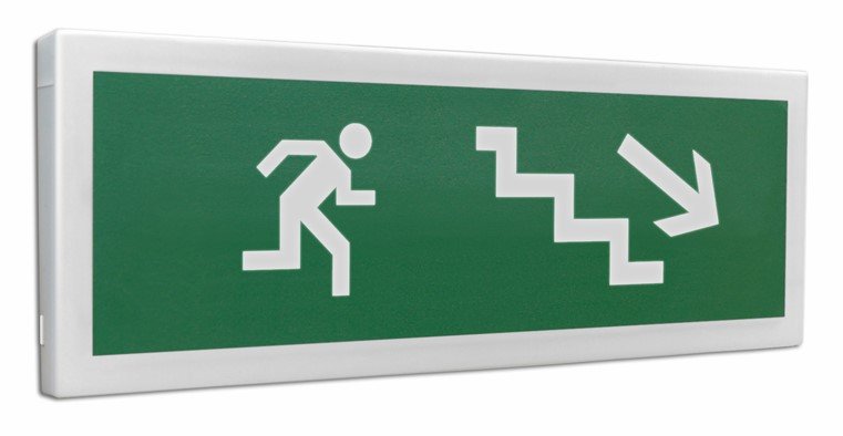 С2000Р-ОСТ исп.10 (Человек вправо-вниз) Болид Оповещатель световой радиоканальный