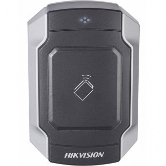 Уличный вандалостойкий считыватель Mifare карт Hikvision DS-K1104M Уличный вандалостойкий считыватель Mifare карт Hikvision DS-K1104M