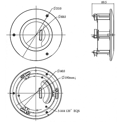 Кронштейн Dahua DH-PFB201C