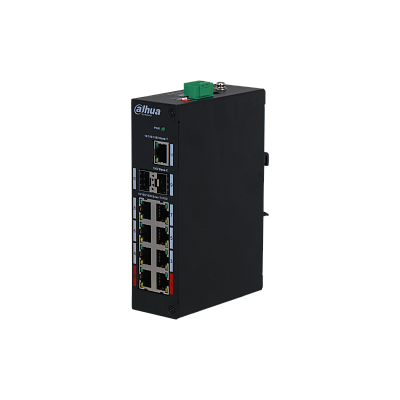 DH-PFS3211-8GT-120 8-портовый гигабитный неуправляемый коммутатор с РОЕ, уличное исполнение