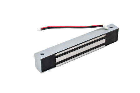 ML-100K с уголком, цвет Серебряный Металлик, Электромагнитный замок ACCORDTEC, 100 кг, накладной