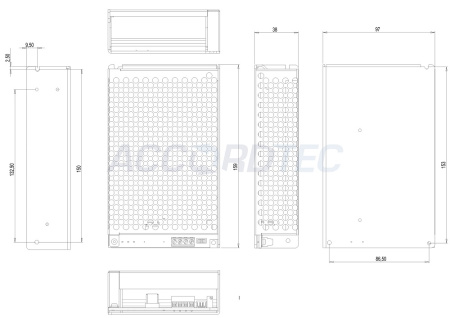 ББП-24 БК Блок бесперебойного питания ACCORDTEC, 24 В, 3 A