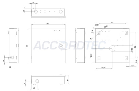 ББП-60 исп.2 Блок бесперебойного питания ACCORDTEC, 12 В, 6 A