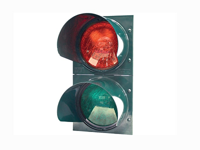 CAME PSSRV1 - Светофор ламповый, 2-секционный, красный-зелёный, 230 В