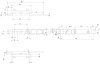 ML-1200N2 c герконом Электромагнитный замок сдвиговый ACCORDTEC, 1200 кг, врезной