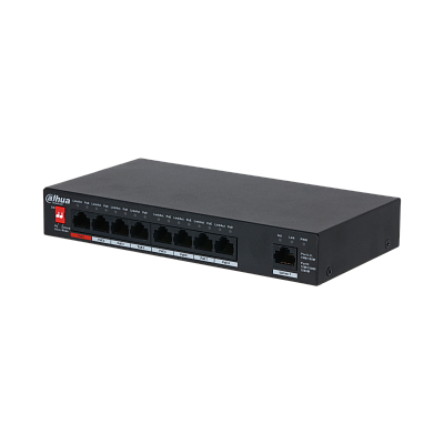 DH-PFS3009-8ET1GT-96 8-портовый неуправляемый коммутатор с РоЕ