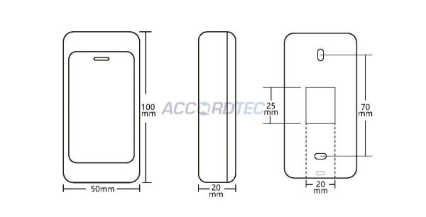 AT-PR700U Считыватель ACCORDTEC EM-Marine, Mifare, HID