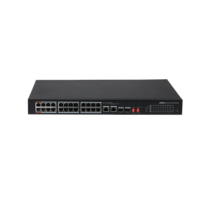 DH-PFS3226-24ET-240 24-портовый неуправляемый коммутатор с РоЕ