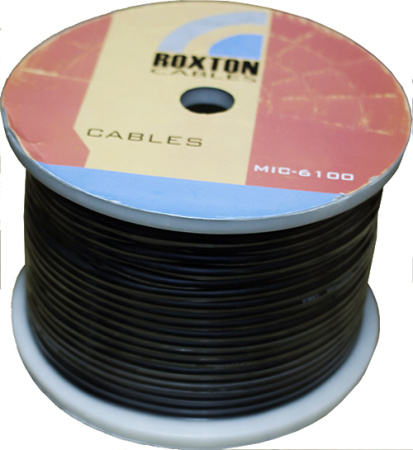 MC-6100 Кабель микрофонный (экранированный симметричный),диаметр 6,0 мм,