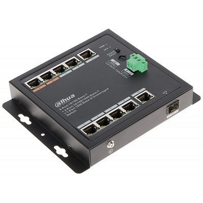 DH-PFS3111-8ET-96-F 8-портовый неуправляемый коммутатор с PoE, уличное исполнение