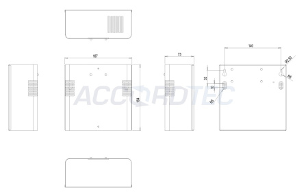 ББП-30N Блок бесперебойного питания ACCORDTEC, 12 В, 3 A