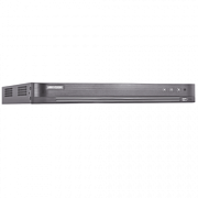 Гибридный 24-канальный HD-TVI 4К видеорегистратор Hikvision DS-7224HQHI-K2
