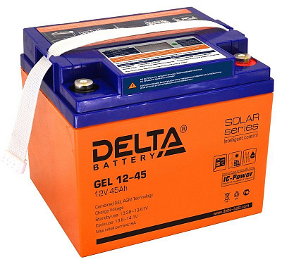 GEL 12-45 Delta Аккумулятор герметичный свинцово-кислотный