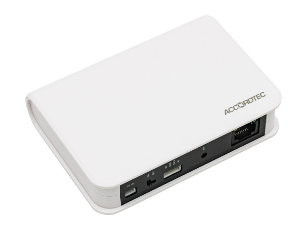 AT-AC10W WH Устройство для подключения монитора видеодомофона к сети интернет ACCORDTEC, белый,