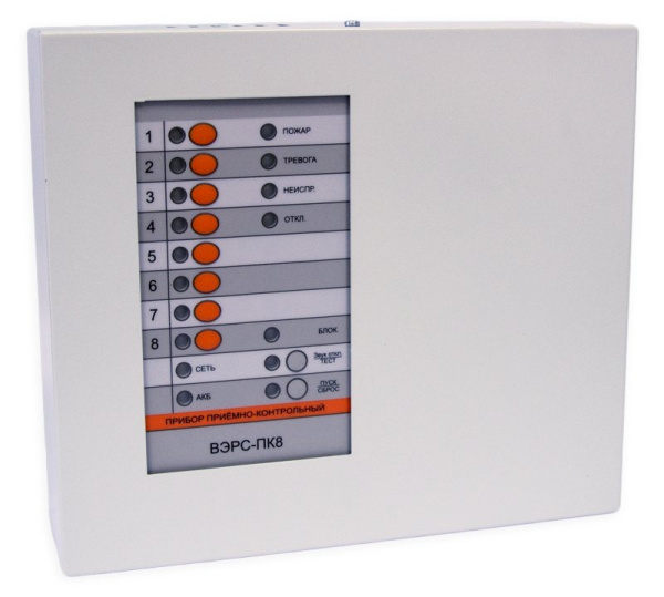 ВЭРС-ПК 8М версия 3.2 ВЭРС Прибор приемно-контрольный охранно-пожарный