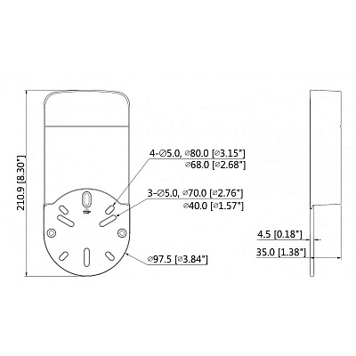 DH-PFA12A Монтажная коробка