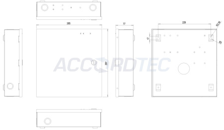 ББП-30 ТР исп.2 Блок бесперебойного питания ТР 043/2017 ACCORDTEC, 12 В, 3 A
