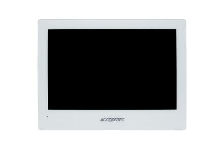 AT-VD800W WH Монитор домофона гибридный ACCORDTEC, сенсорный экран