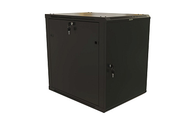 TWB-2268-SR-RAL9004 Шкаф телекоммуникационный 19" настенный 22U