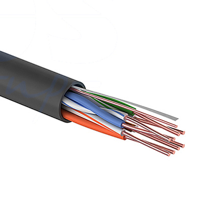 Кабель витая пара REXANT FTP 4PR 24AWG, CAT5e STRANDED (бухта 305 м)